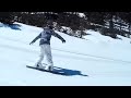 sarıkamış Çamları İçinde güneşli havada bol kristal karda snowboard 1 nisan 2016