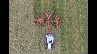 TEDDING OUT IN A HURLIMANN + ROWING UP + BIG BALES