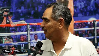 Abel Sanchez "It wont go to decision! Kell cant hurt Golovkin! It's a 5-6 round fight"