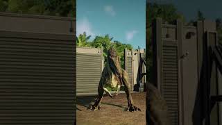 SAUROPHAGANAX MAXIMUS RELEASE ANIMATION - Jurassic World Evolution 2 (mod)