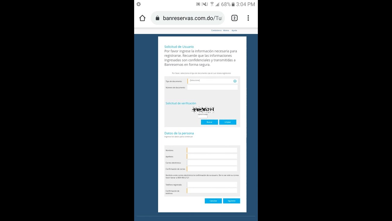 Como Entrar A Tu Banco Banreservas En Linea, Acede A Banreservas Web ...