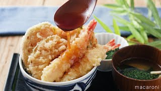 【基本のレシピ】手作り天丼のたれ