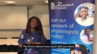 5 Tips on Poster Presentations by Gladys Pearson and The Physiological Society
