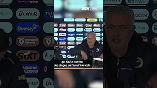 💥🇹🇷 Les propos polémiques de Mourinho après le derby entre Galatasaray et Fenerbahçe ! #shorts