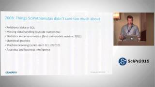 Keynote: My Data Journey with Python |SciPy 2015 | Wes McKinney