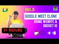 Build a Google Meet clone from scratch: WebRTC, Socket io & JavaScript