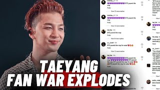 BigBang's Taeyang Faces Backlash from BTS Fans