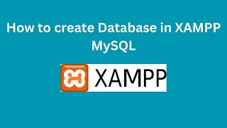 MySQL Tutorial for Beginners | How to create database and add table in XAMPP using MYSQL || Bangla