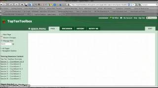 How To Edit WIkispaces Navigation