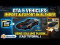 Import/Export GTA5 vehicles in Blender with sollumz