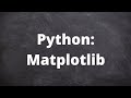 python : Matplotlib