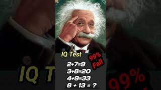 IQ Test #iqtrick #mathematics #mathstricks #maths #iqtestonline #iq #iqteacher