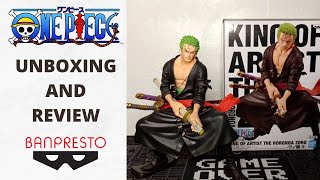 Banpresto King of Artist The Roronoa Zoro Wanokuni II - One Piece - Unboxing and Review