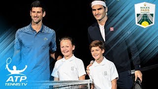 Best shots & rallies from EPIC Federer v Djokovic match | Paris 2018