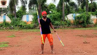 కర్రసాము డబల్ స్టిక్class1 karasamu  double stick class 1 tutorial in telugu  #Karrasamu#silambam