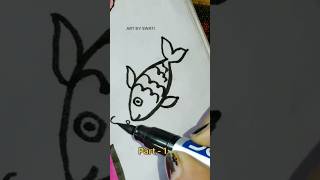 Fish 🐟 ~ mini wood toy / wood workingart skill / hand crafts #shorts