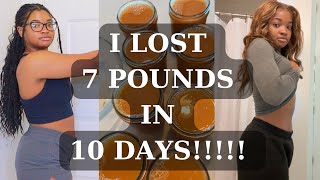 I LOST 7 POUNDS IN 10 DAYS!!! | JUICE CLEANSE | WEIGHT LOSS | VLOGMAS DAY 18
