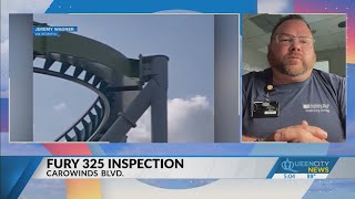 Inspectors take closer look at Fury 325 after break found