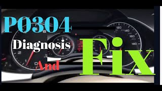 HOW TO FIX ANY CAR WITH A P0304 CODE - Cylinder 4 Misfire FAST AND EASY