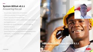 ABB Ability™ System 800xA 6.1.1 - An easy call to make