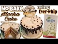 NO BAKE MOCHA CAKE using EVERWHIP | No Oven Mocha Cake ala Goldilocks | Mocha Cake Recipe