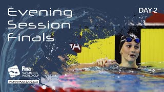 LIVE | #Swimming WORLD CUP 2022 | Indianapolis | FINALS | Day 2