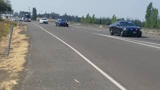 OSP Sgt. John Burright  Funeral Procession