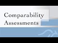 Comparability Assessments: Feedback and Reapplying