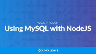 Walkthrough: Using MySQL with NodeJS and ReactJS