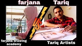 I tried to recreate Farjana Drawing Academy drawings ||Inspired by Farjana ||Recreation|tariqartists