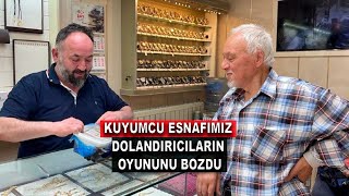 Hafiye Kuyumcu Telefon Dolandırıcılarının Oyununu Bozdu. Yaşlı Adamın 257 Bin Lirasını Kurtardı