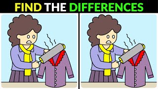 Can You Find All the Differences? Test Your Brain with Fun 'Spot the Difference' Puzzles! || No -126