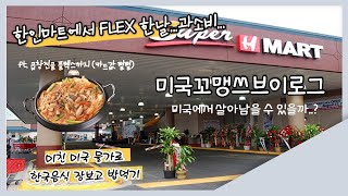 미국 일상 브이로그(vlog) | 미국꼬맹쓰 | 미친 미국 물가 집값 2탄, 한인마트에서 장보고 밥먹기💸