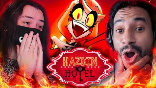 My Best Friend Reacted To Hazbin Hotel Episode 1 For The First Time - Hazbin Hot