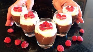 COPPA MALÚ AL CIOCCOLATO E MASCARPONE - Ricetta facile e veloce | CHOCOLATE AND MASCARPONE CUP