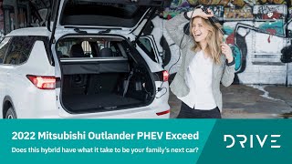 2022 Mitsubishi Outlander PHEV Exceed | Your Family's Next Car? | Drive.com.au