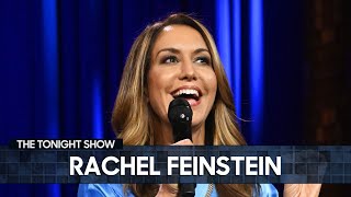 Rachel Feinstein Stand-Up: Being Married to a Firefighter, Having a Liberal Mom | The Tonight Show