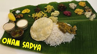 Onam Sadhya....... | എല്ലാവർക്കും ഓണം ആശംസകൾ / Happy Onam