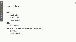 006 - Variable Names in Python