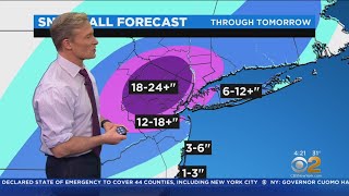Winter Storm Forecast: Lonnie Quinn Has The 4 p.m. Forecast