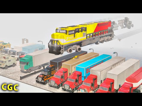 Trains Attacking Vehicle Map Teardown Youtube