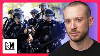 Riot Cops & Pro-Israel Mobs: The Crackdown On US College Palestine Protests | #N