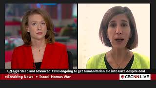 UNRWA Director of Communications Juliette Touma on CBC - 20.10.2023