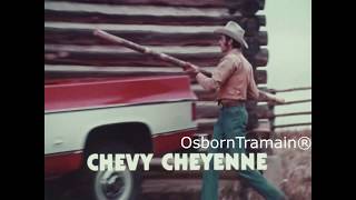 1973 Chevy Cheyenne Pickup 4x4 drive Truck Commercial - Features 1966 Chevy BETTER COLOR