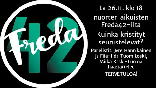 Freda42: Kuinka kristityt seurustelevat? 26.11.2022