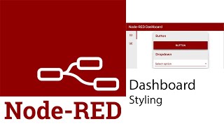 How to style a custom Node Red Dashboard