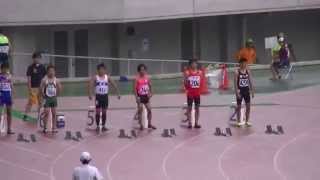 2014 7月6日 通信陸上 大阪大会 2年男子 100m決勝