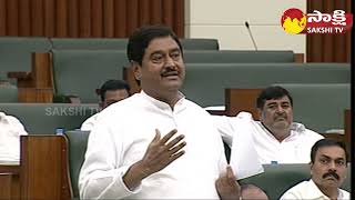 Minister Dharmana Prasada Rao Speech at AP Assembly 2023 | Thammineni Seetharam @SakshiTV