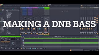 Making a DNB Bass with Ableton's Wavetable.