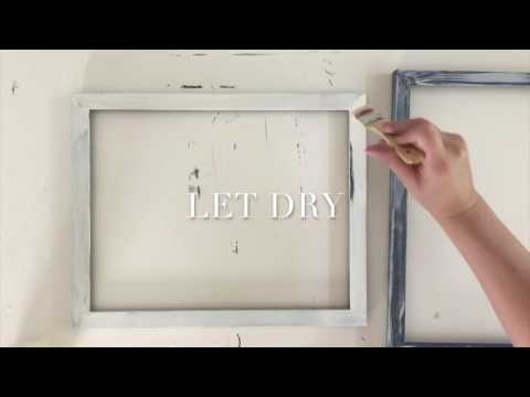 Easy Painted and Distressed Frames Easy Painted and Distressed Frames